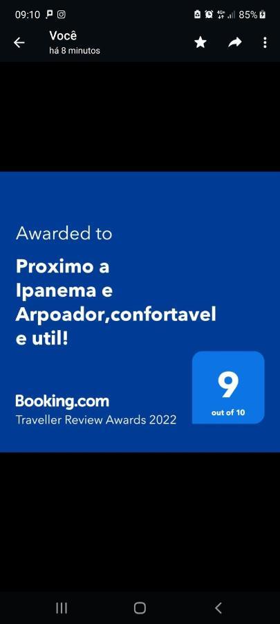 Proximo A Ipanema E Arpoador,Confortavel E Util! Rio de Janeiro Ngoại thất bức ảnh
